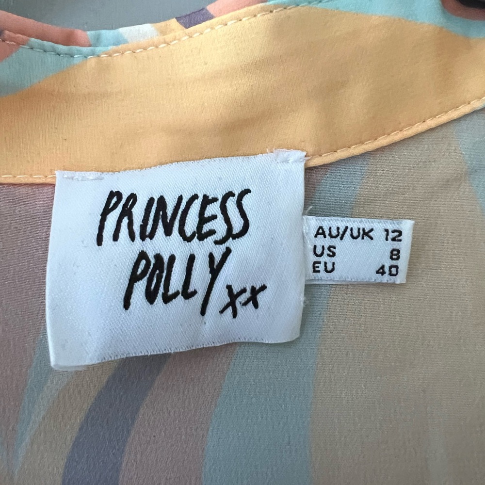 Princess Polly Retro Patterned Button Down - image 2